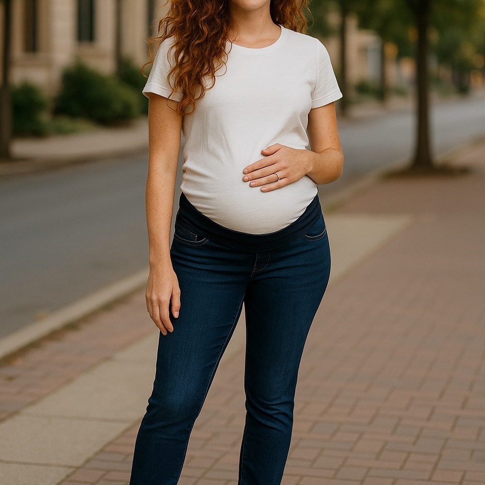 🌸 Old Navy Maternity Skinny Jeans – Size 0 Long
